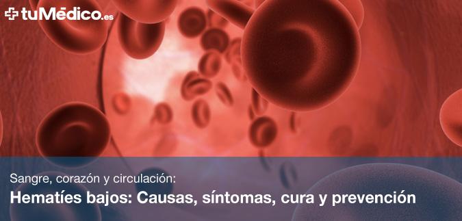 Hematíes Bajos Causas Síntomas Cura Y Prevención 3213